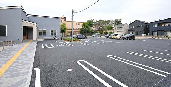30台以上の駐車場を完備のイメージ画像